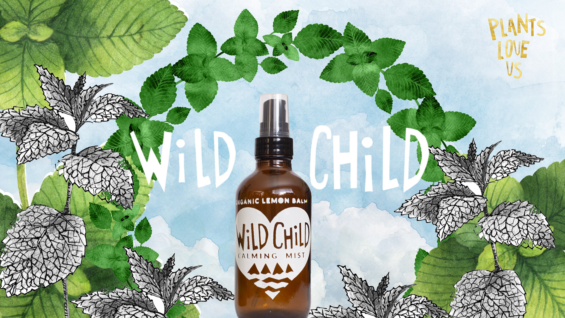 Our Wild Child Lemonbalm Hydrosol Mist