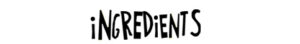 Ingredients Title